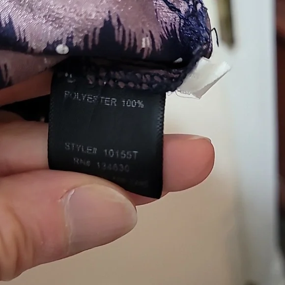 Anthropology Sunday In Brooklyn Floral Batwing Sleeve Top - Brown And Navy Small - Picture 9 of 12